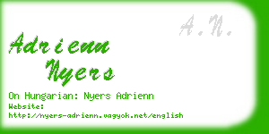 adrienn nyers business card